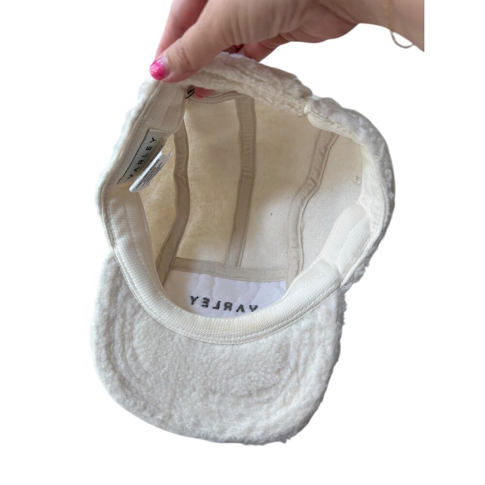 NWT Varley Women's Egret Sonia Fleece Cap One Size - Picture 6 of 7